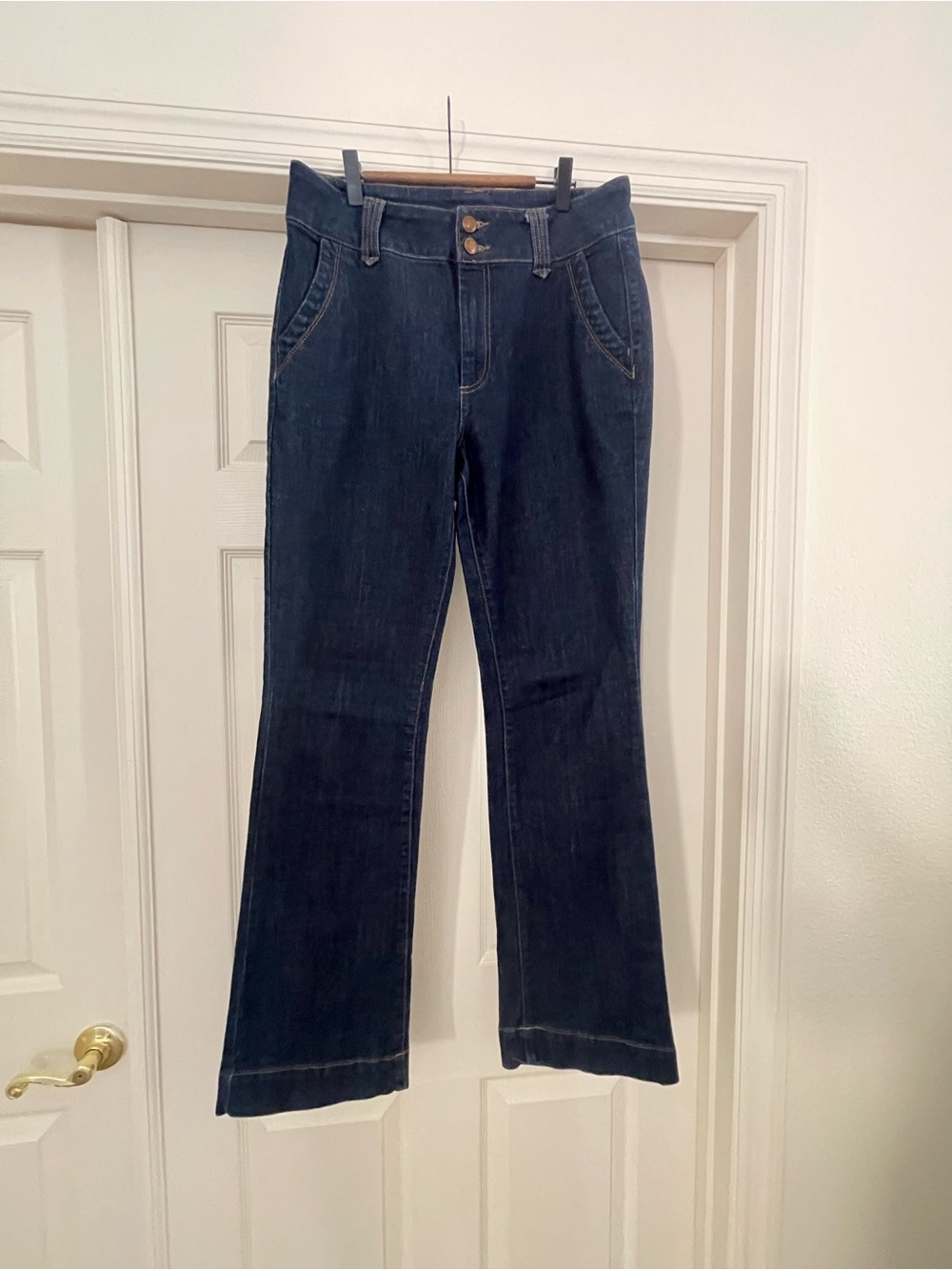 d. jeans Dark Blue Wide Leg Jeans